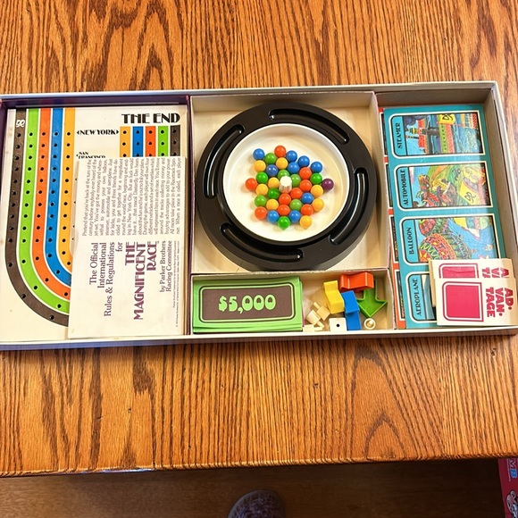 Vintage 1975 The Magnificent Race Board Game by Parker Brothers w/ Dastardly Dan - Picture 7 of 16